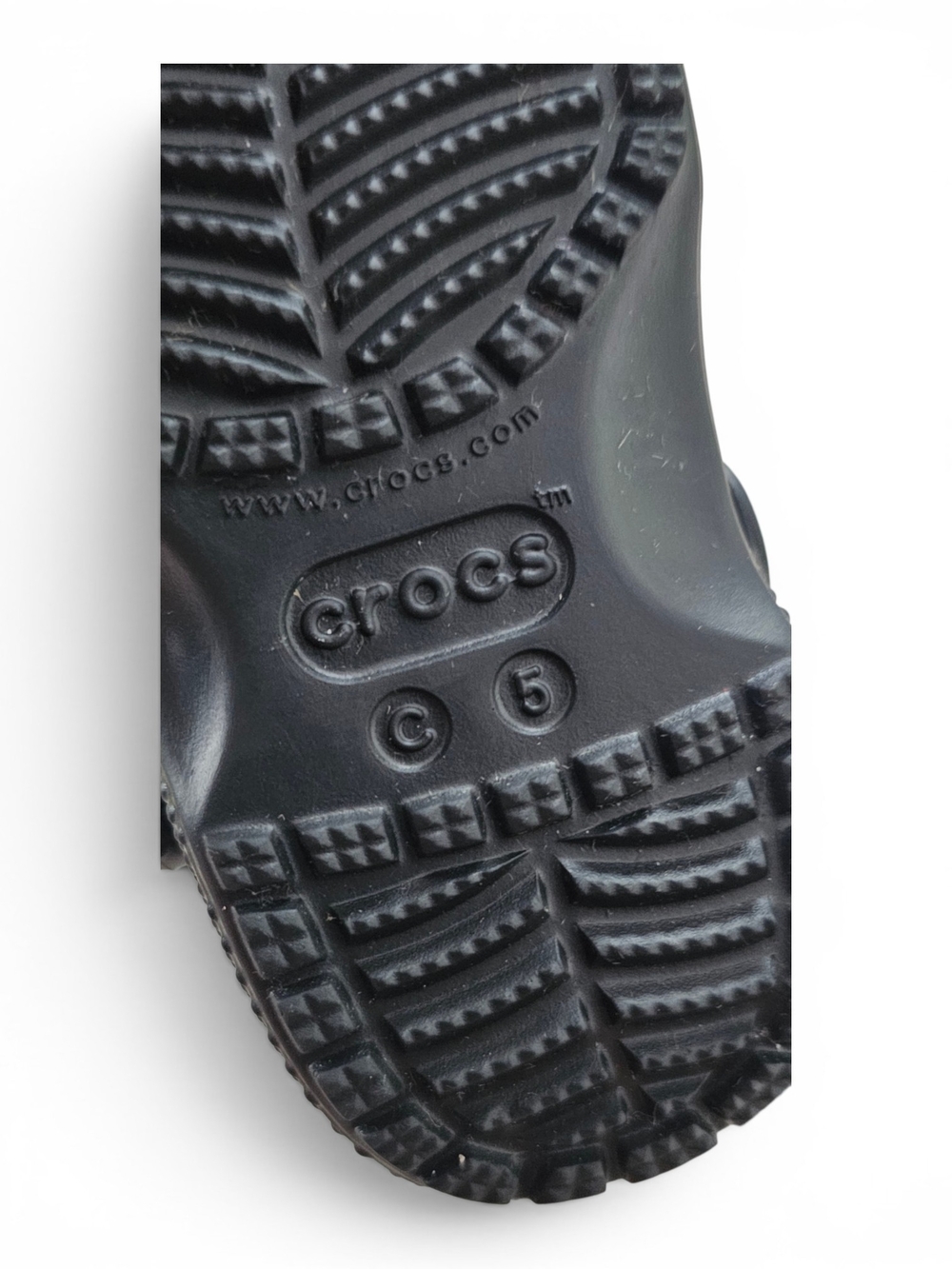 Crocs Classic Clog Toddler Black C5 - Picture 11 of 11